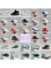 Generation 3  Retro Basketball Shoes for kids 29 colors