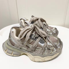Lace-up model made old shoes for kids 4 colors