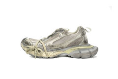 B 3XL Sneaker in Light Beige 734734W3XL49191