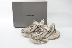 B 3XL Sneaker in Black Gray White Gold 734734W3XL60185