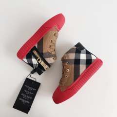 High-top side zipper Board Shoes for kids 5 colors