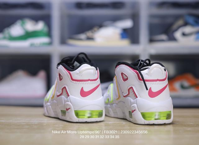 Side Large Letter Pippen Air Cushion Basketball Shoes for kids 17 colors