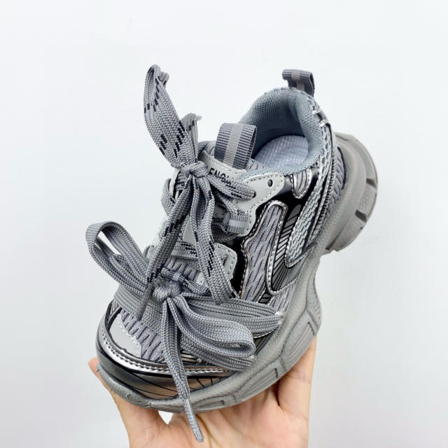 Double Lace Mesh Breathable shoes for kids 5 colors