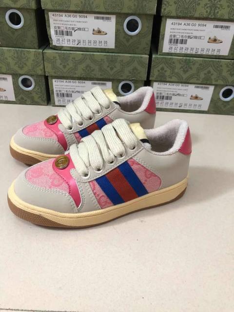 Canvas Leather Patchwork Colorblock Casual Shoes for Kids 9 colors