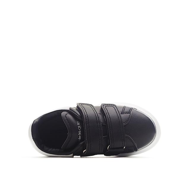 Velcro fashion low-top white shoes for Kids 8 colors
