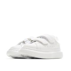Velcro fashion low-top white shoes for Kids 8 colors