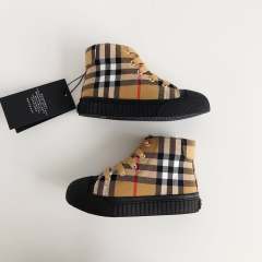 High-top side zipper Board Shoes for kids 5 colors