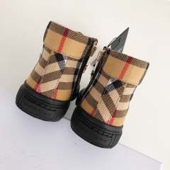 High-top side zipper Board Shoes for kids 5 colors