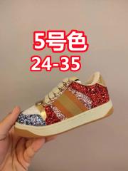 Canvas Leather Patchwork Colorblock Casual Shoes for Kids 9 colors