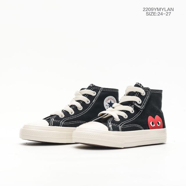 Co-branded love  velcro high/low Top board shoes for kids 4 colors