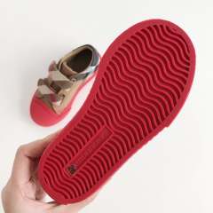 Checkered Velcro Low Top Shoes for kids 5 colors