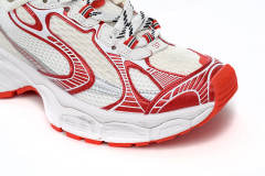 B 3XL Sneaker in White Red 734734W3XL29060