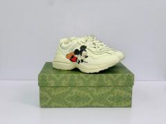 Mickey Mouse Love Letter Printed Thick Bottom Low Top Sneakers for Kids 5 colors