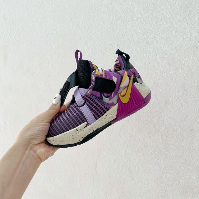 Breathable Velcro Sports Basketball Shoes for Kids 8 colors