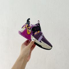 Breathable Velcro Sports Basketball Shoes for Kids 8 colors
