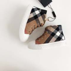 High-top side zipper Board Shoes for kids 5 colors