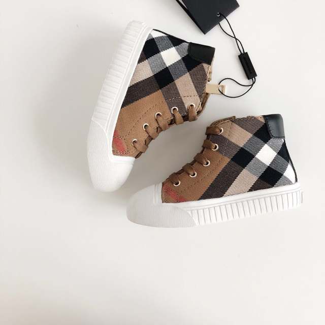 High-top side zipper Board Shoes for kids 5 colors