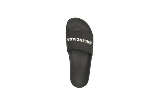 B Pool Slide Black White 565547W1S801006