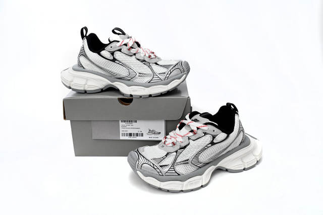 B 3XL Sneaker in Red Grey 734733W2RB52801