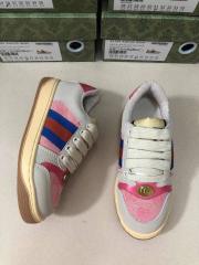 Canvas Leather Patchwork Colorblock Casual Shoes for Kids 9 colors