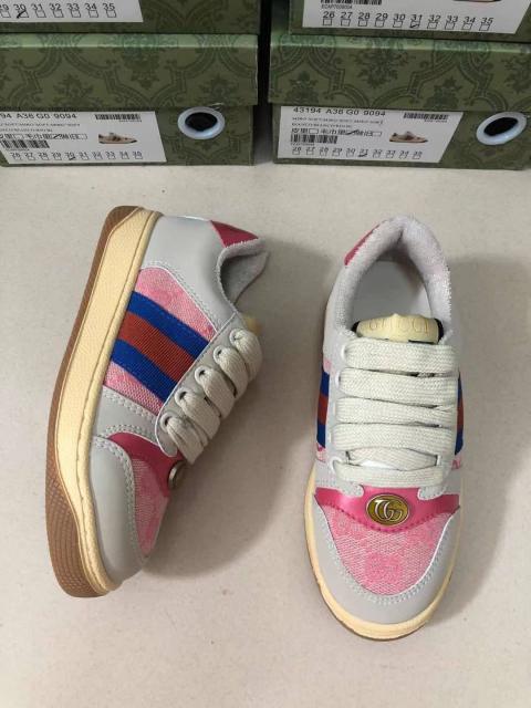 Canvas Leather Patchwork Colorblock Casual Shoes for Kids 9 colors