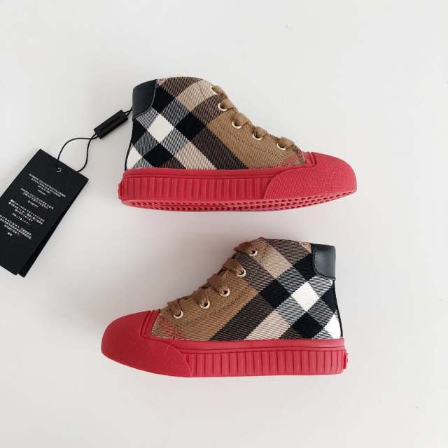 High-top side zipper Board Shoes for kids 5 colors