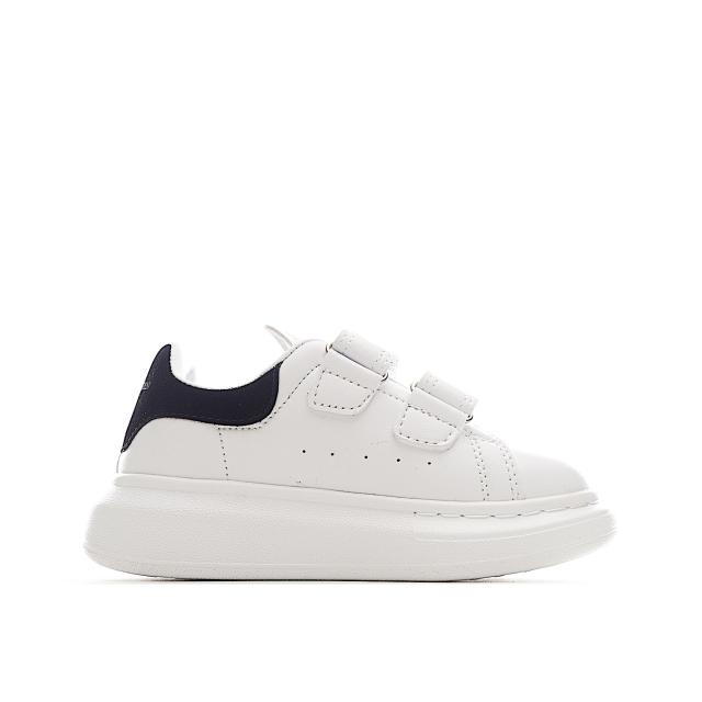 Velcro fashion low-top white shoes for Kids 8 colors