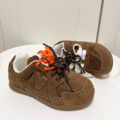 Anti-fur lace-up co-branded Sneakers for Kids 6 colors