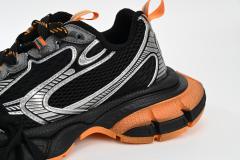 B 3XL Sneaker in All Black Orange 734731W3XL31178