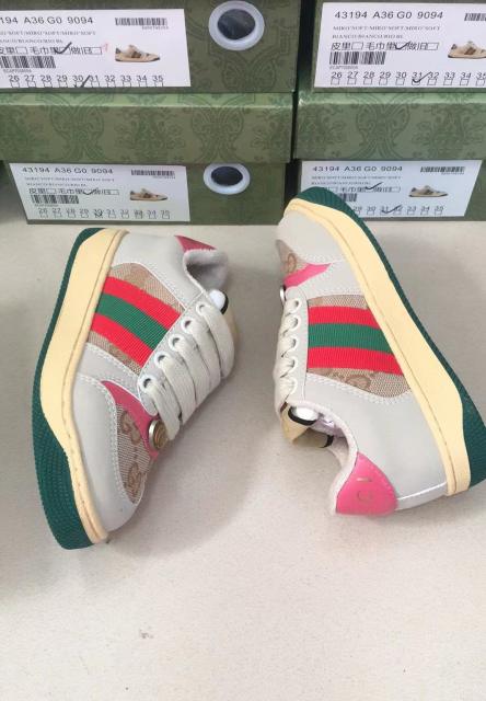 Canvas Leather Patchwork Colorblock Casual Shoes for Kids 9 colors