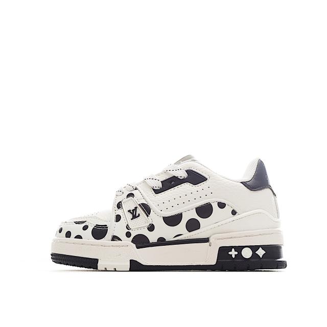 Polka Dot/Rhinestone Colorblocking board shoes for kids 6 colors