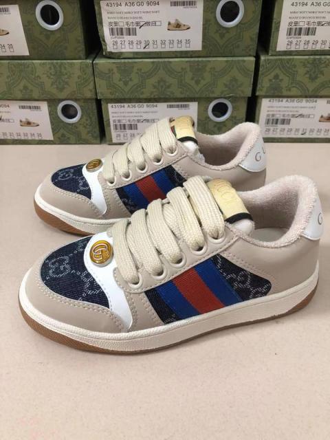 Canvas Leather Patchwork Colorblock Casual Shoes for Kids 9 colors