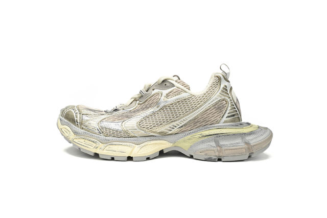 B 3XL Sneaker in Pagne 734731W3XL79191