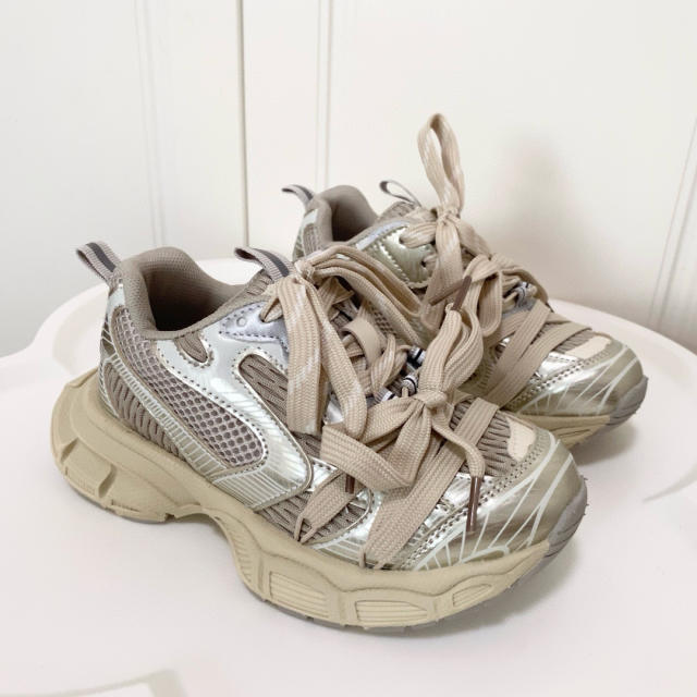 Double Lace Mesh Breathable shoes for kids 5 colors