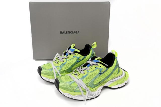 B 3XL Sneaker in Green Grass 734731W3XL67019