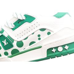 Polka Dot/Rhinestone Colorblocking board shoes for kids 6 colors