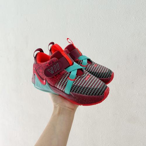 Breathable Velcro Sports Basketball Shoes for Kids 8 colors