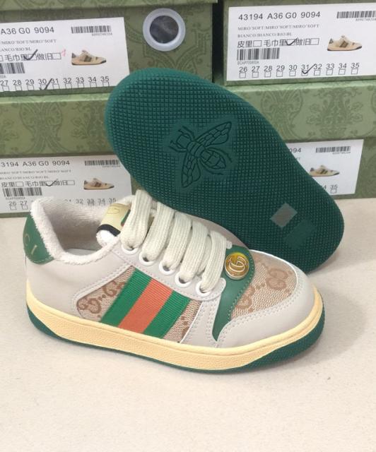 Canvas Leather Patchwork Colorblock Casual Shoes for Kids 9 colors