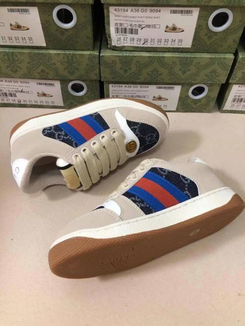 Canvas Leather Patchwork Colorblock Casual Shoes for Kids 9 colors