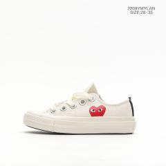 Lace-Up Love high/low Canvas Top board shoes for kids 4 colors