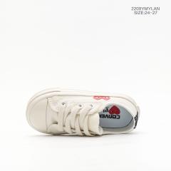 Co-branded love  velcro high/low Top board shoes for kids 4 colors