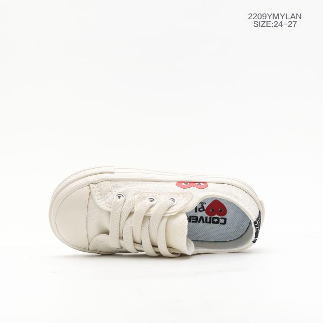 Co-branded love  velcro high/low Top board shoes for kids 4 colors