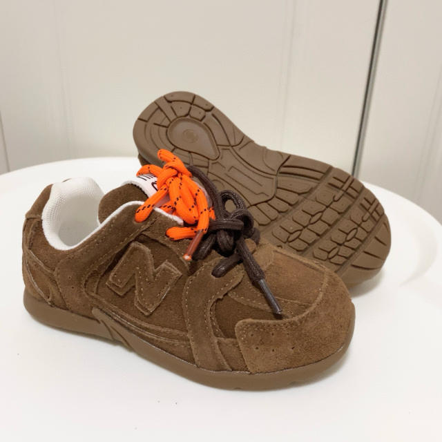 Anti-fur lace-up co-branded Sneakers for Kids 6 colors