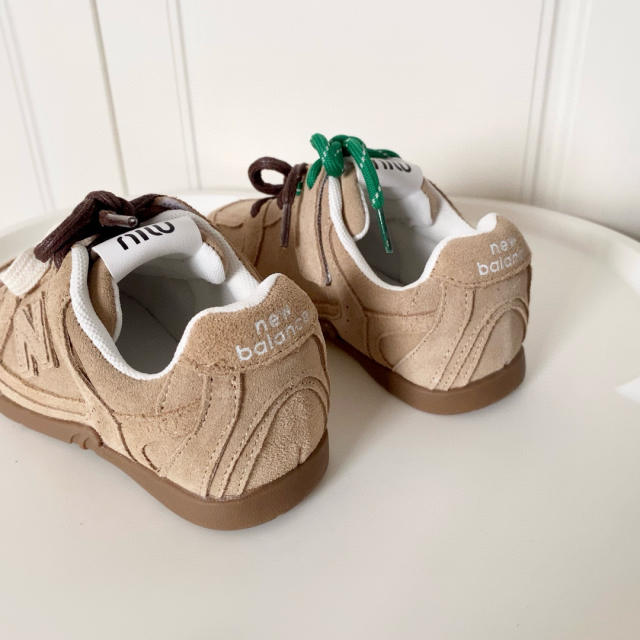 Anti-fur lace-up co-branded Sneakers for Kids 6 colors