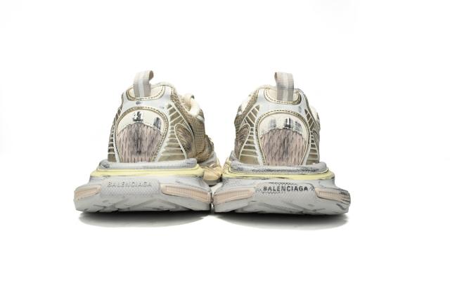 B 3XL Sneaker in Pagne 734731W3XL79191