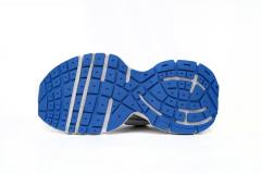 B 3XL Sneaker in Black And White Blue 734734W3RB70226