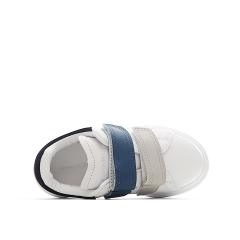 Velcro fashion low-top white shoes for Kids 8 colors
