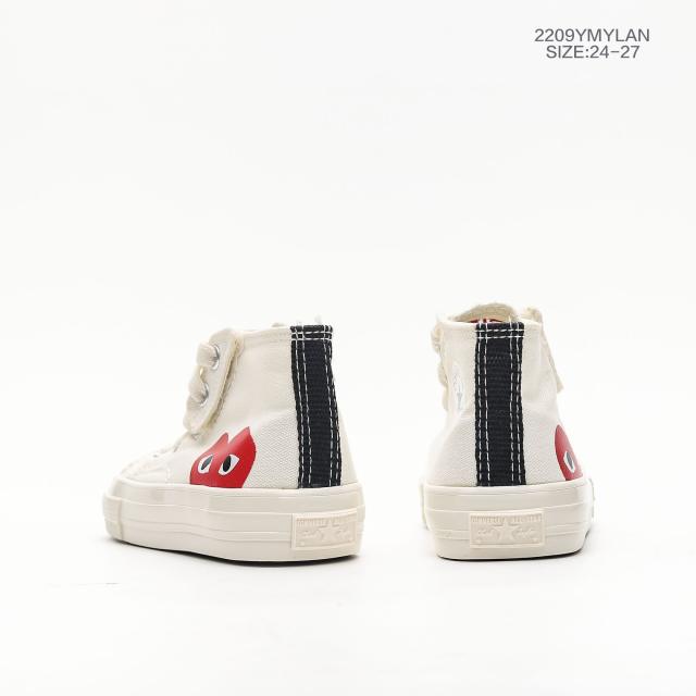Co-branded love  velcro high/low Top board shoes for kids 4 colors