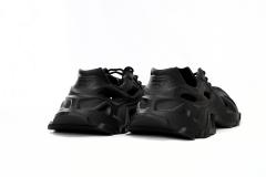 B HD Lace Up Black 702421W3CES1000