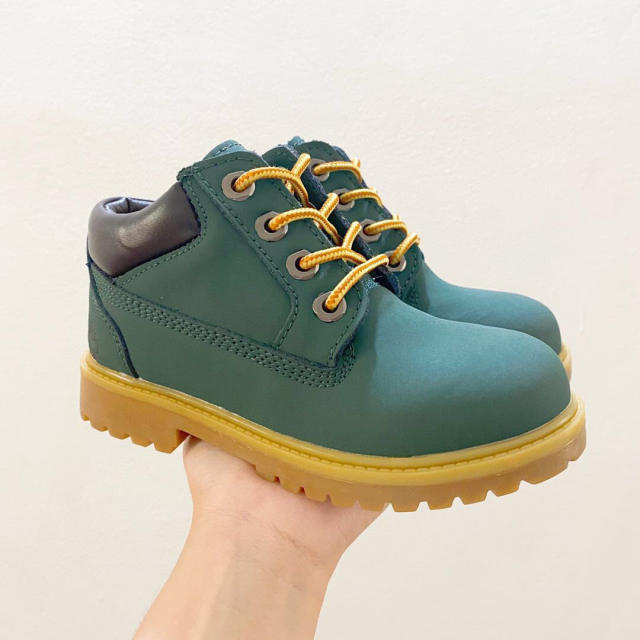 Warm Outdoor High/Low Top Martin Boots for Kids 8 colors